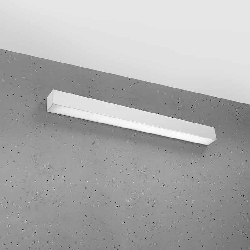 Wandleuchte PINNE 67 Grau 4000K Neutralweiß  – Minimalistisches Design für moderne Räume