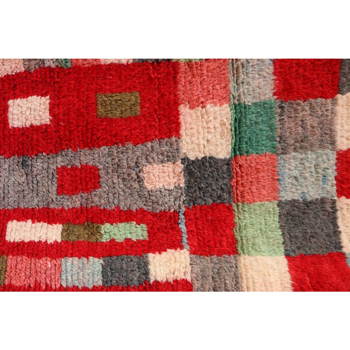 Marokkaner Berberkorridor Teppich reines Woll 76 x 408 cm