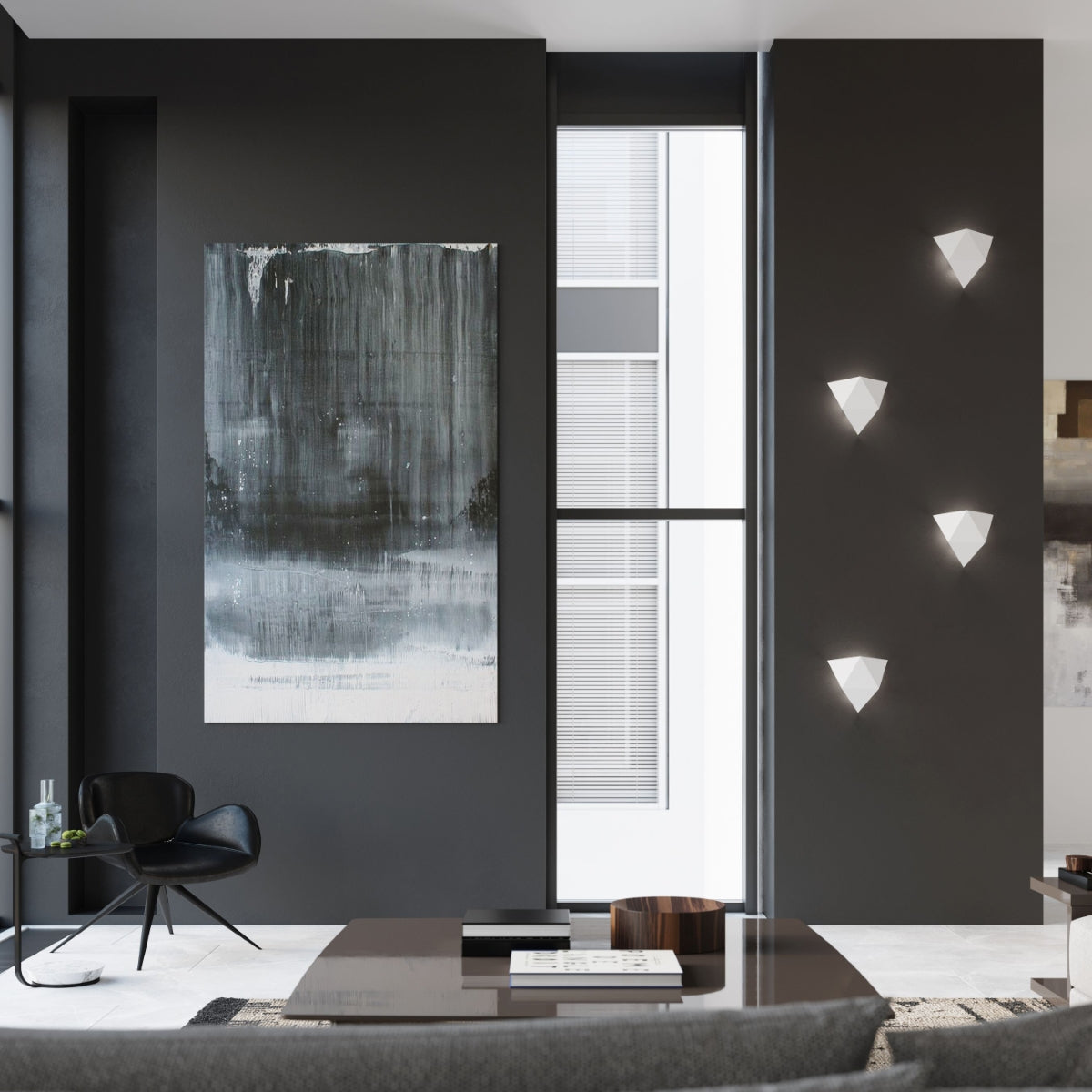 Wall light SOLIDO white