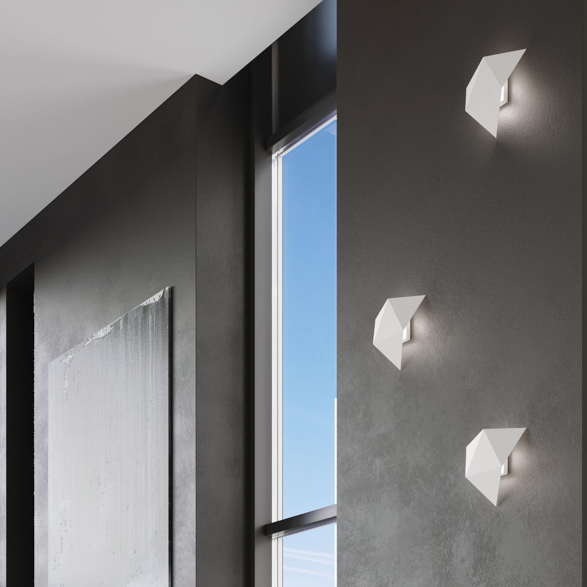 Wall light SOLIDO white