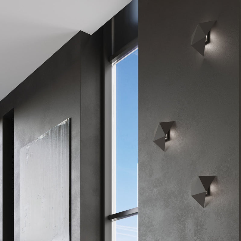 Wandleuchte SOLIDO schwarz