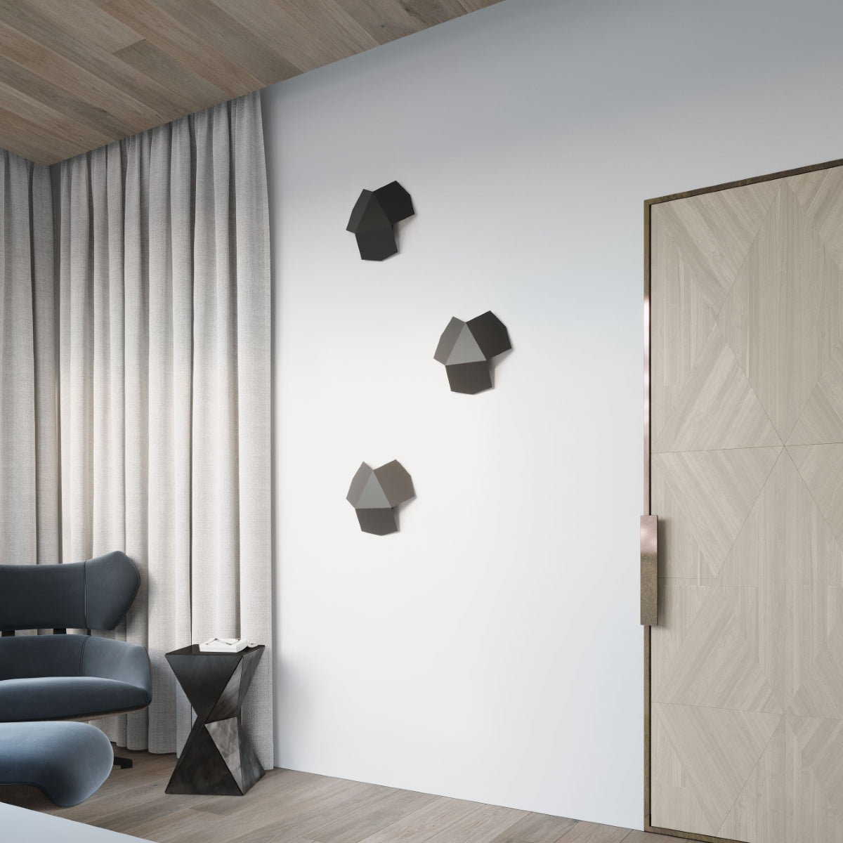 TRE wall light black