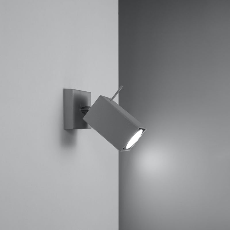 Wall light MERIDA 1 gray