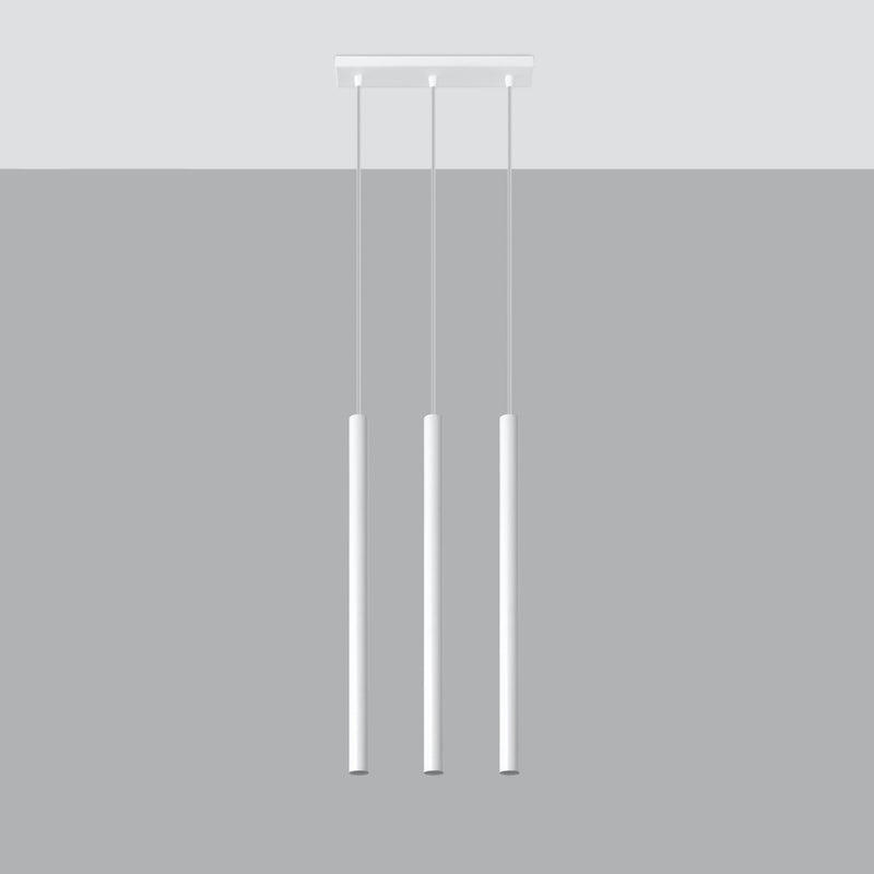 PASTELO 3 hanging light white