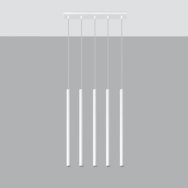 PASTELO 5 hanging light white