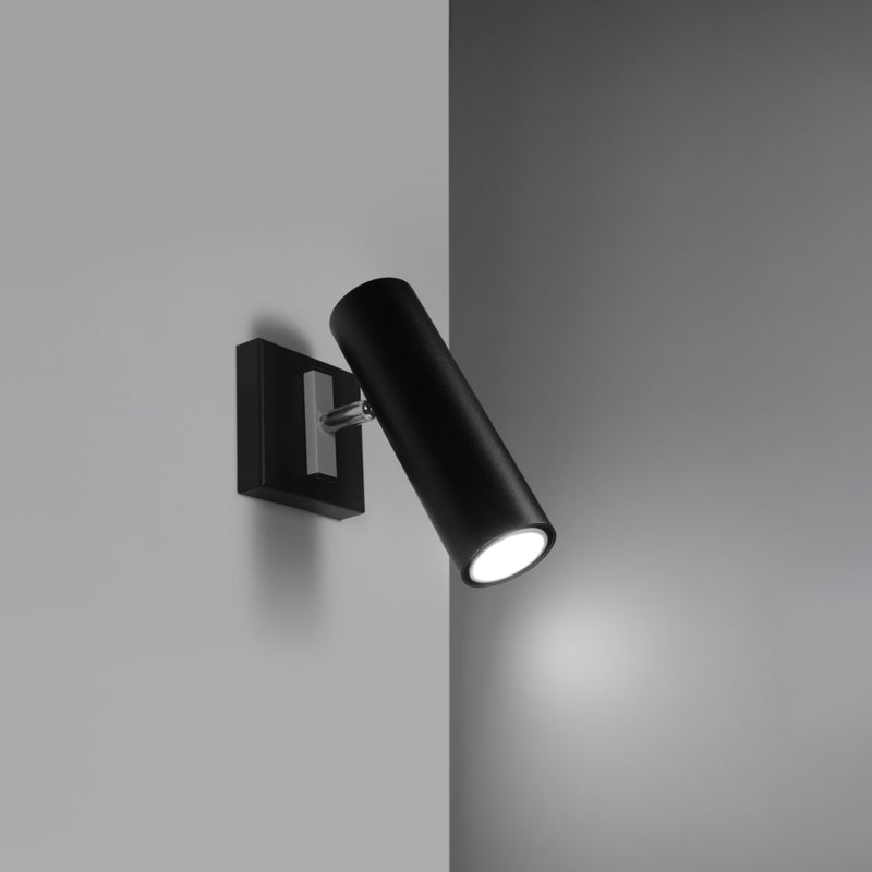 Wall light DIREZIONE black