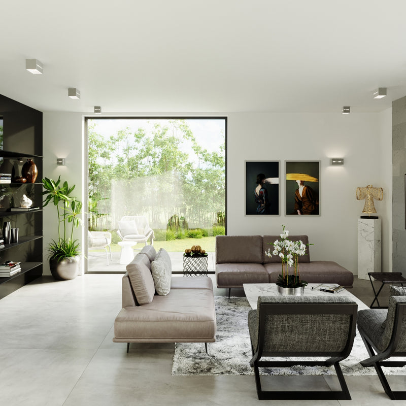 Wall light LOBO MAXI gray