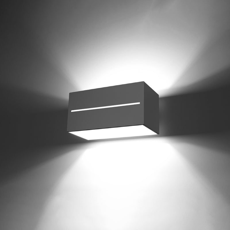 Wall light LOBO MAXI gray