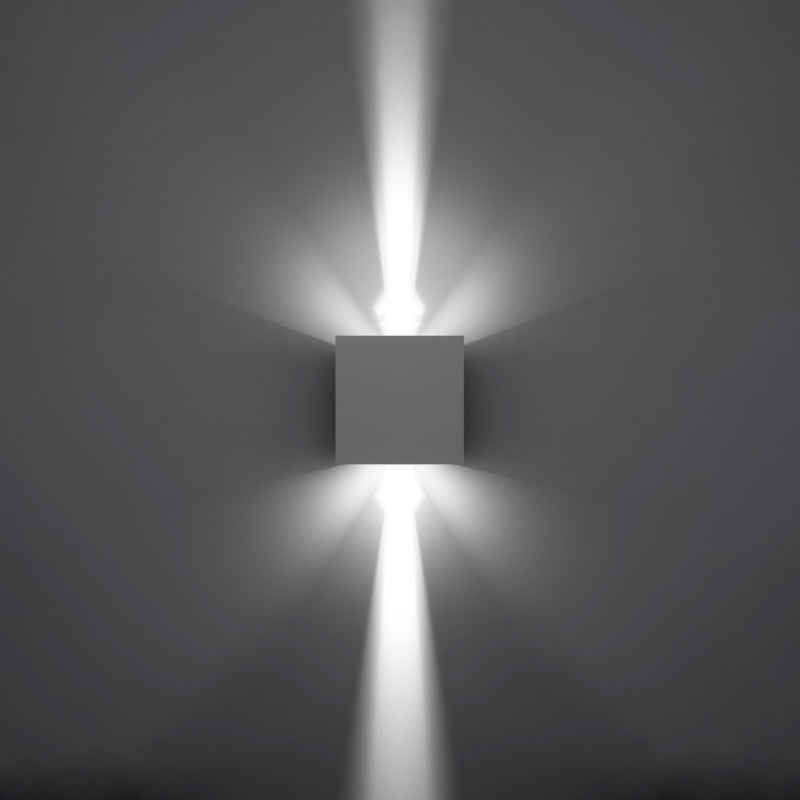 Wall light LUCA white LED IP54