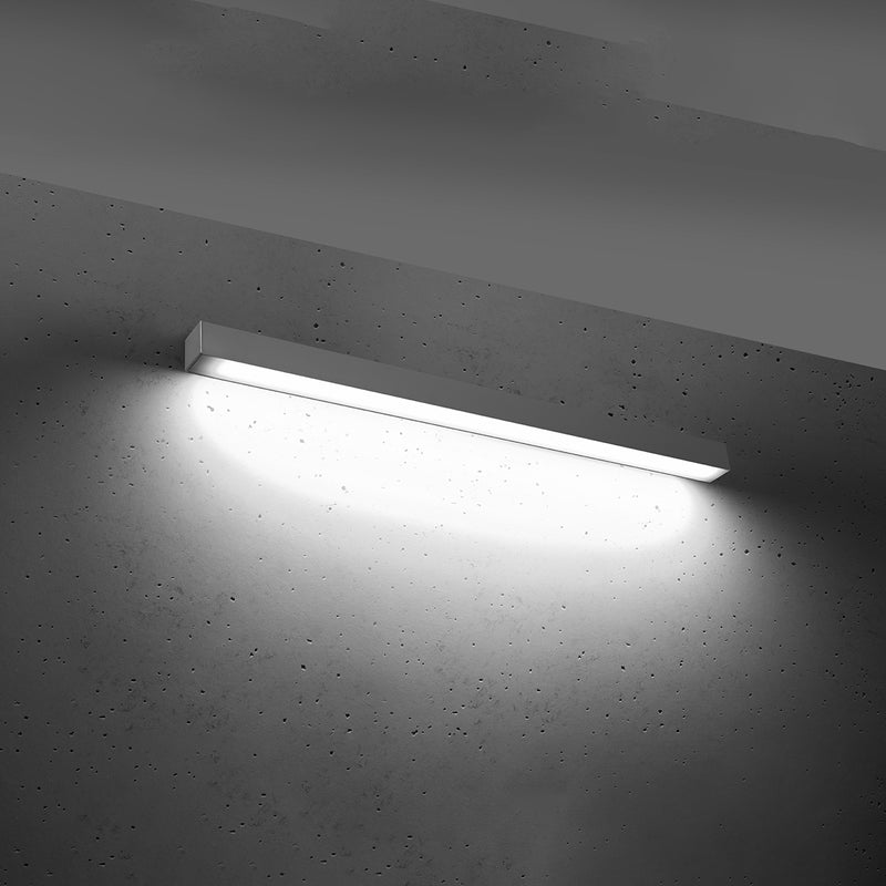 Wandleuchte PINNE 90 grau