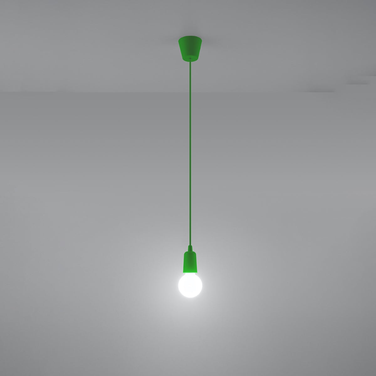 DIEGO 1 hanglamp lichtgroen