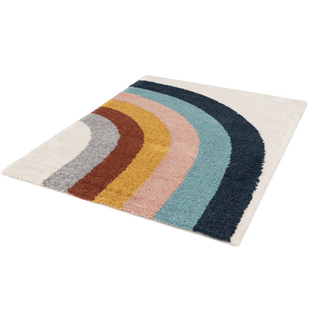 Dicker und bequemer Kinderteppich COLORS