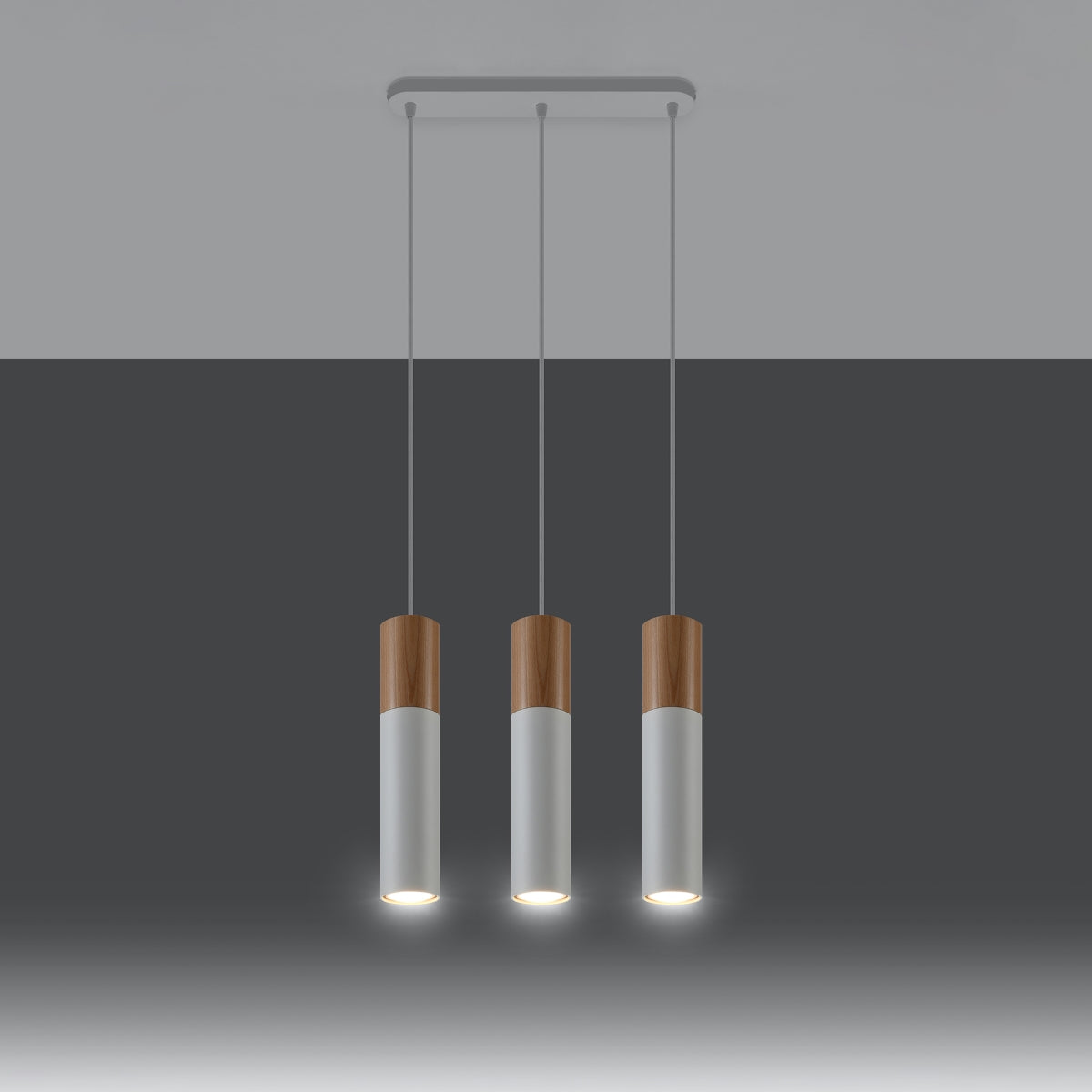 PABLO 3 hanglamp wit
