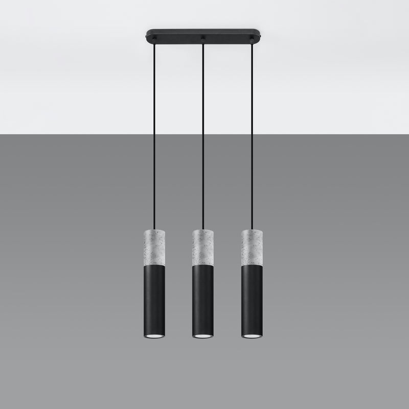 BORGIO 3L hanging light black