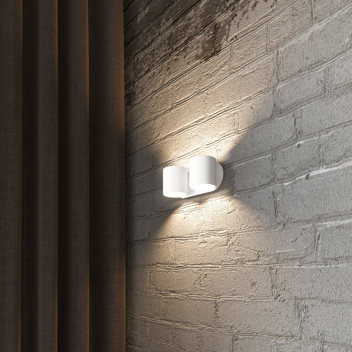 Wall light ORBIS 2 white