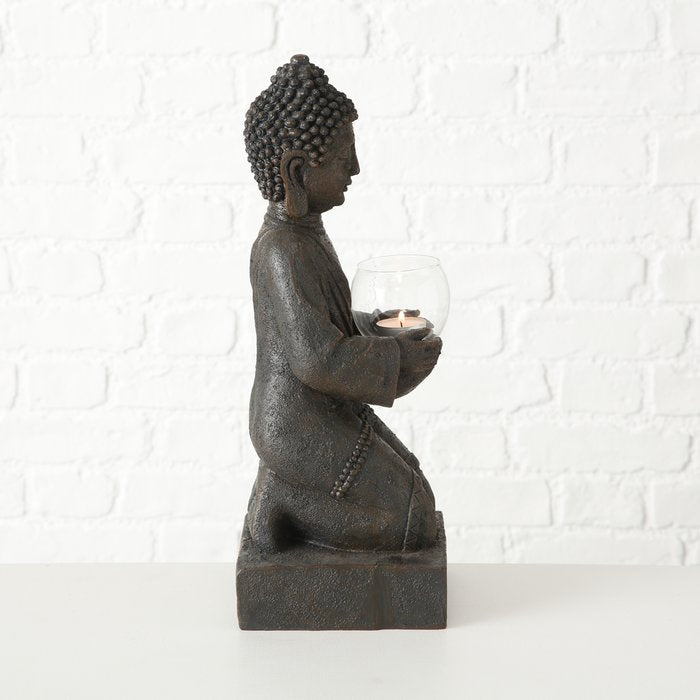Windlicht ZEN GARDEN Buddha Höhe 44cm