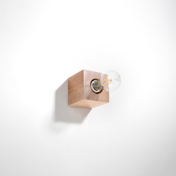 Wall light ARIZ natural wood