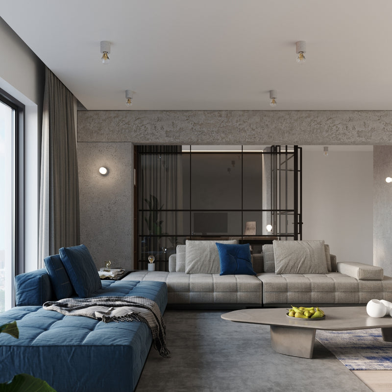 Wandleuchte SALGADO Beton