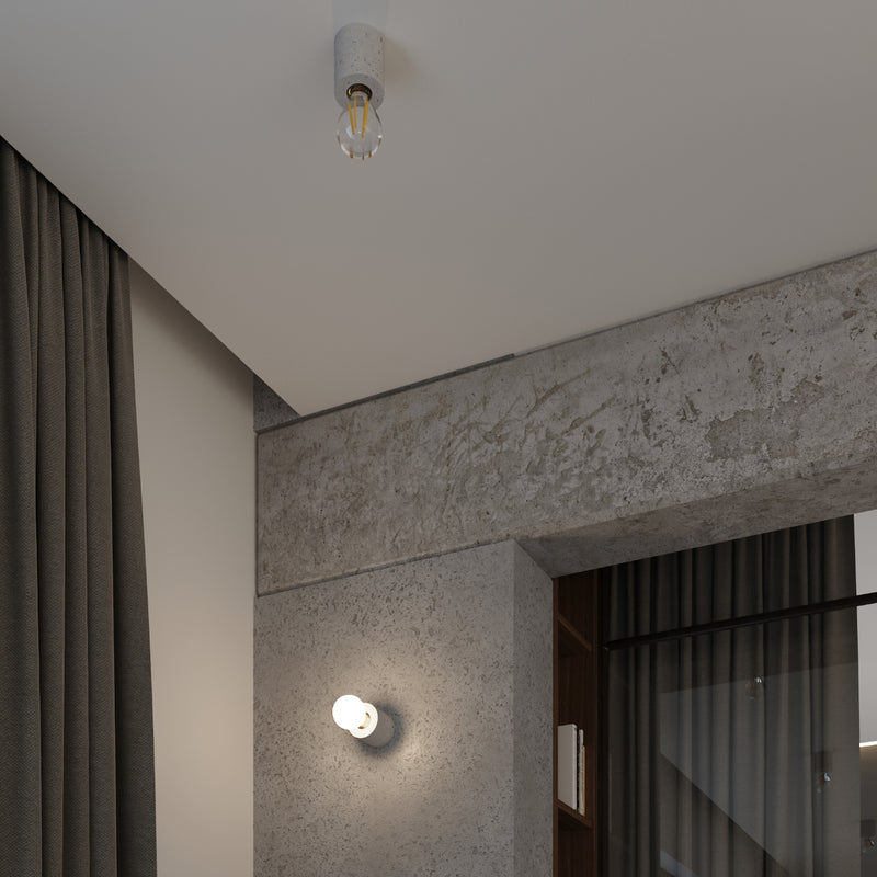 Wandleuchte SALGADO Beton