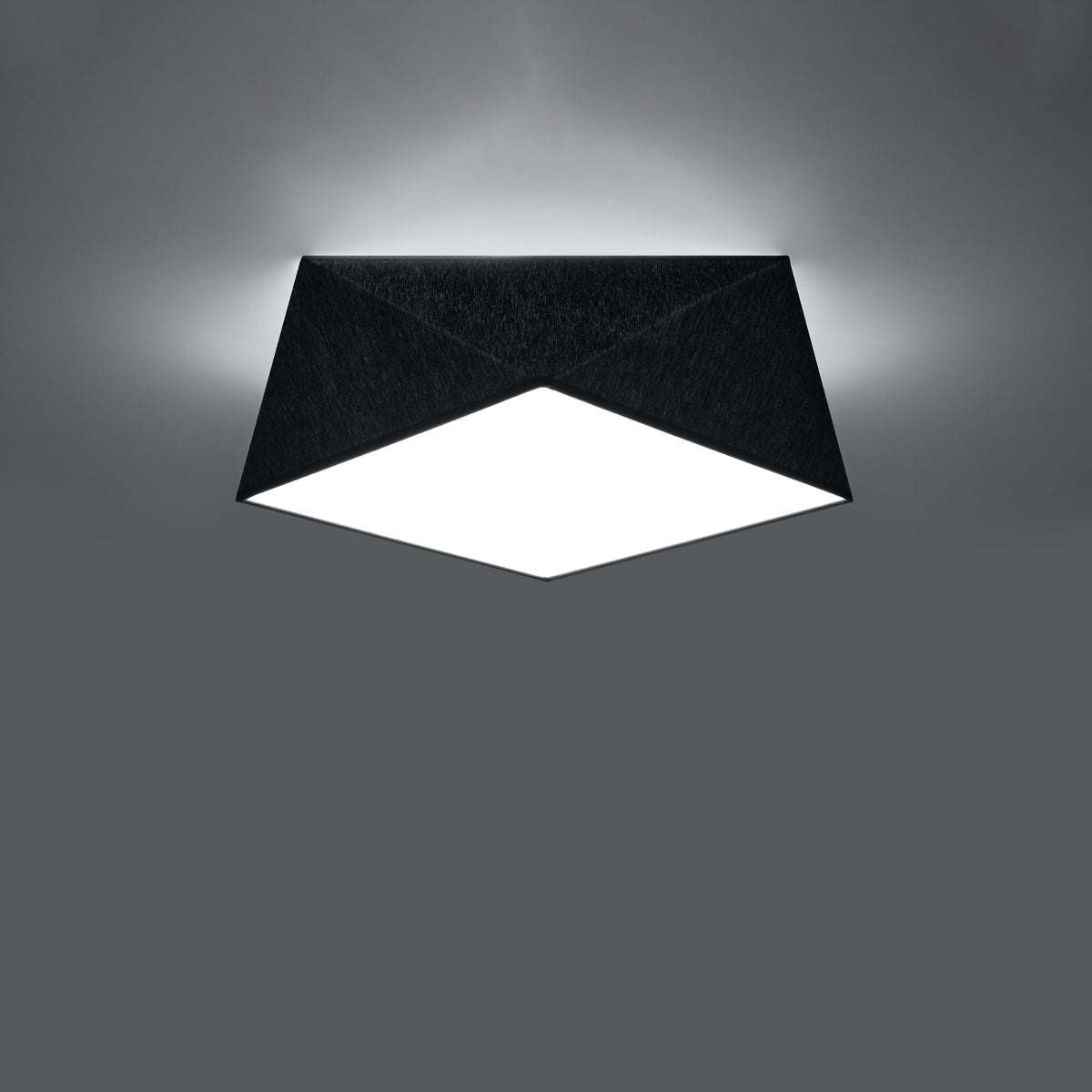 Plafondlamp HEXA 35 zwart