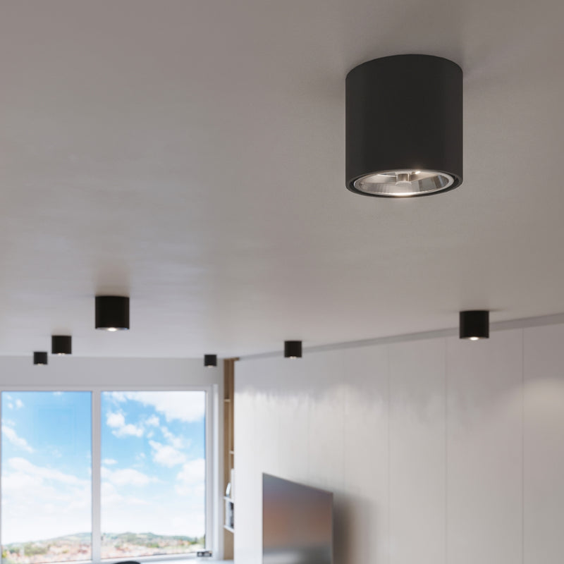 TIUBE ceiling light black
