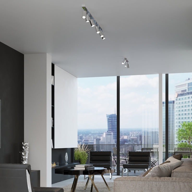 Wandlamp RING chroom