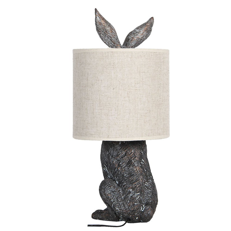 Table Lamp Rabbit Beige 20x43 cm Easter Bunny