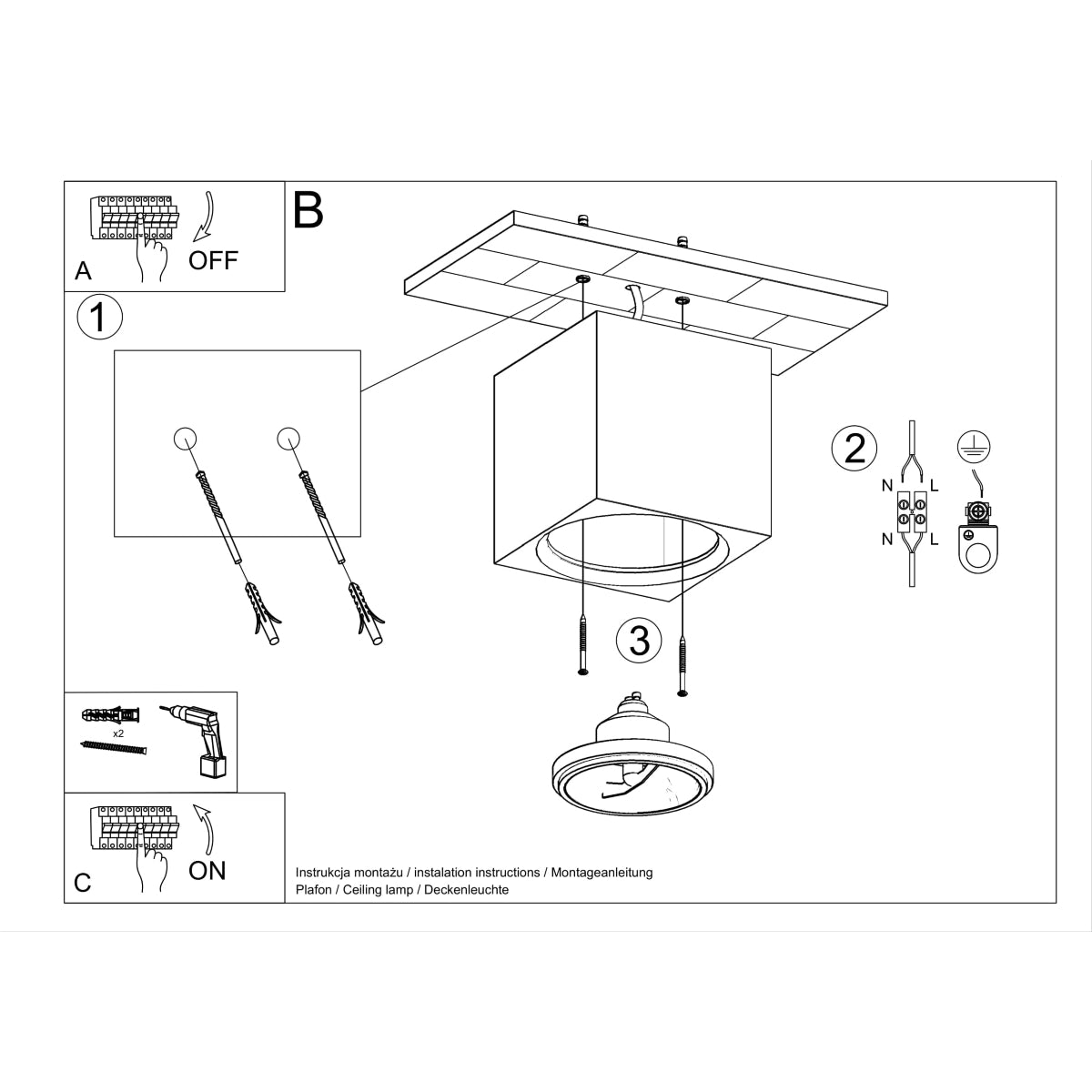 Keramische wandlamp SEIDA