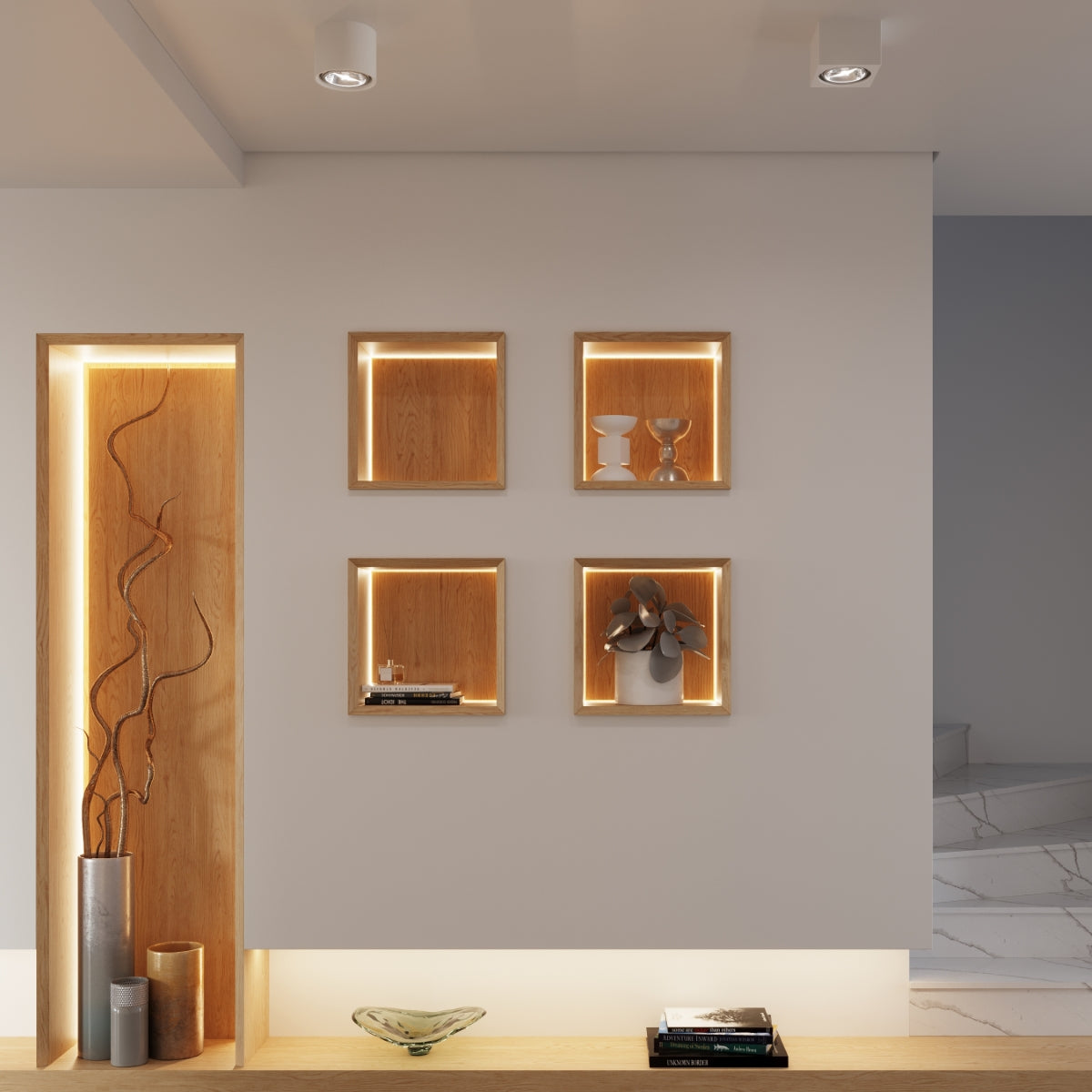 Keramische wandlamp SEIDA