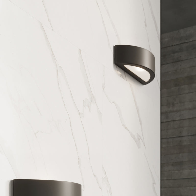 Wall light ceramic ATENA black