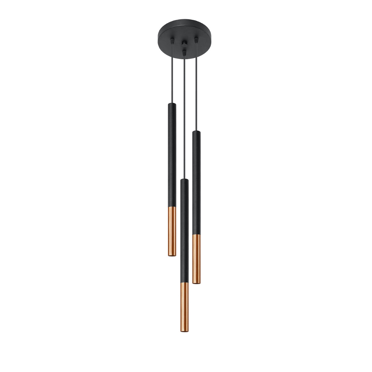 Pendelleuchte MOZAICA 3P black/copper