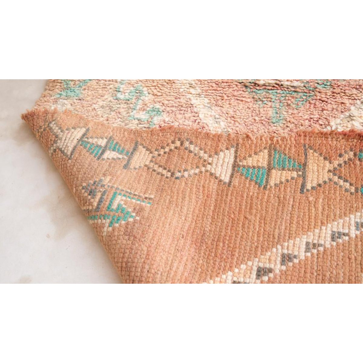 Marokkaner Berber Teppich reine Wolle 174 x 338 cm
