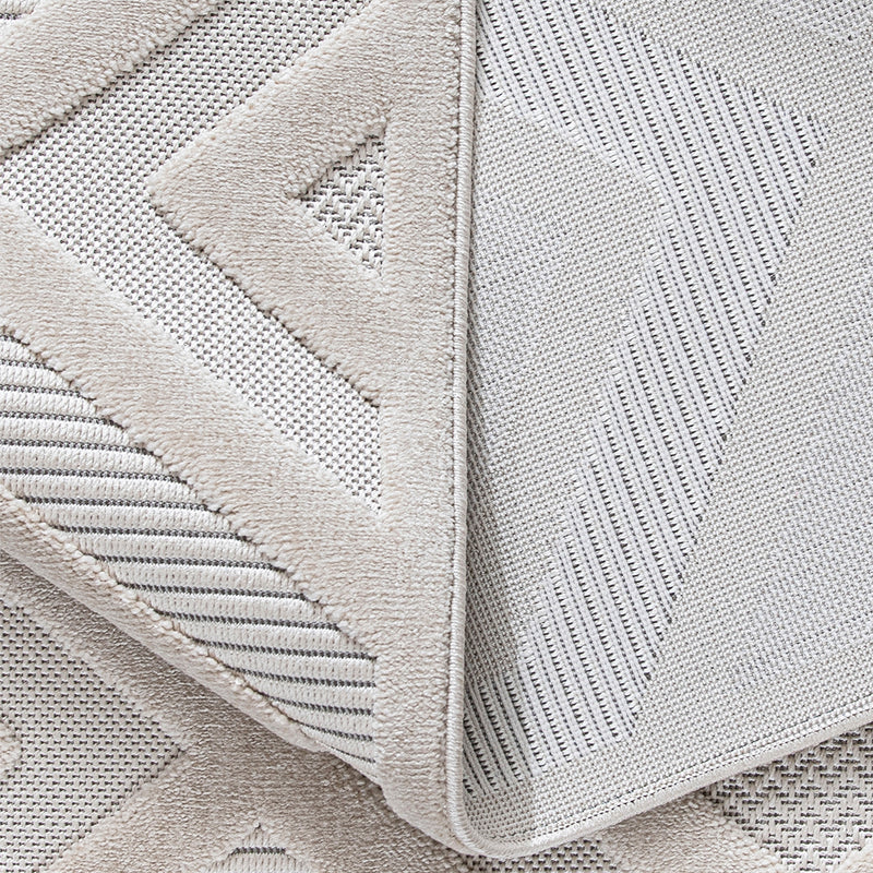 Sehrazat Teppichserie Oslo 9800 beige - Moderne Kurzflor Kollektion 2023/2024 in verschiedenen Größen