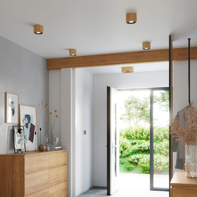 Deckenleuchte BASIC 2 Naturholz