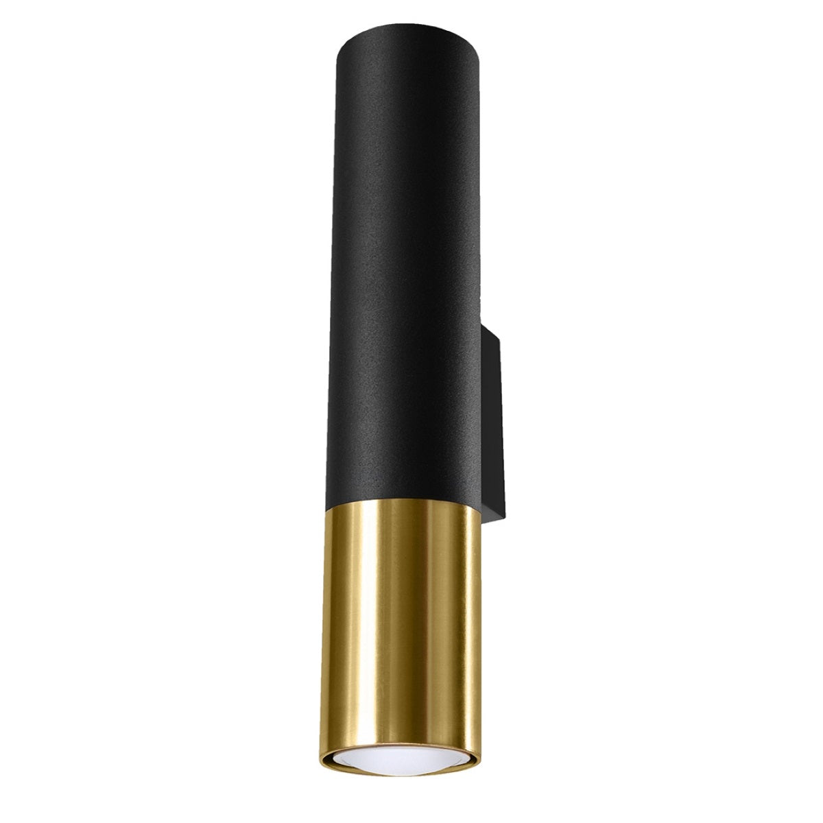 Wandleuchte LOOPEZ black/golden