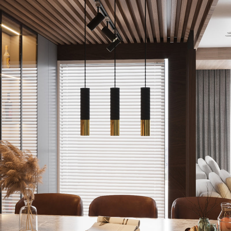 Wandleuchte LOOPEZ schwarz/gold