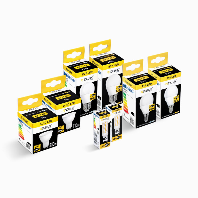LED light bulb E14 3000K 7.5W 620lm