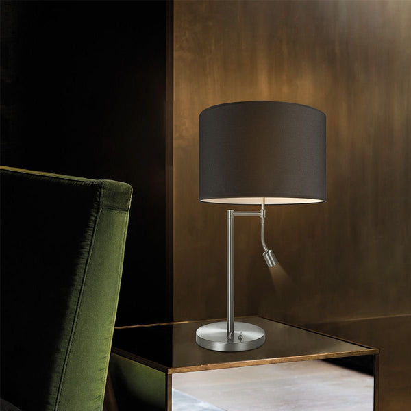 Home Sweet Home Table lamp base Read 20/20/47 cm – Brushed steel