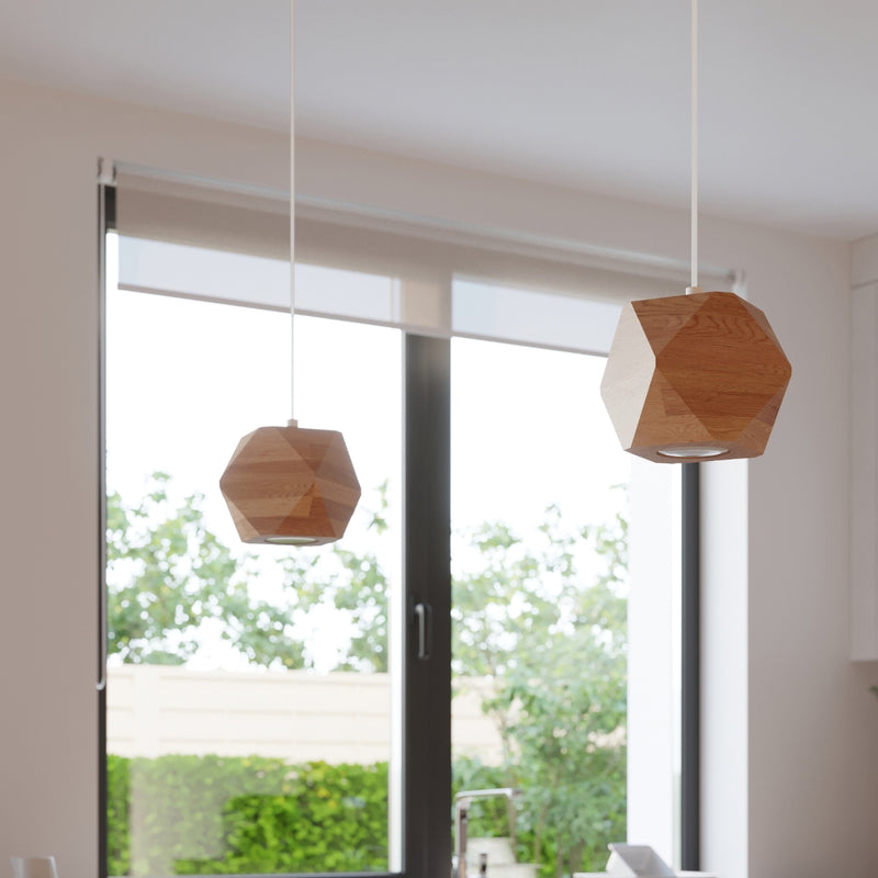 Wandleuchte WOODY Naturholz