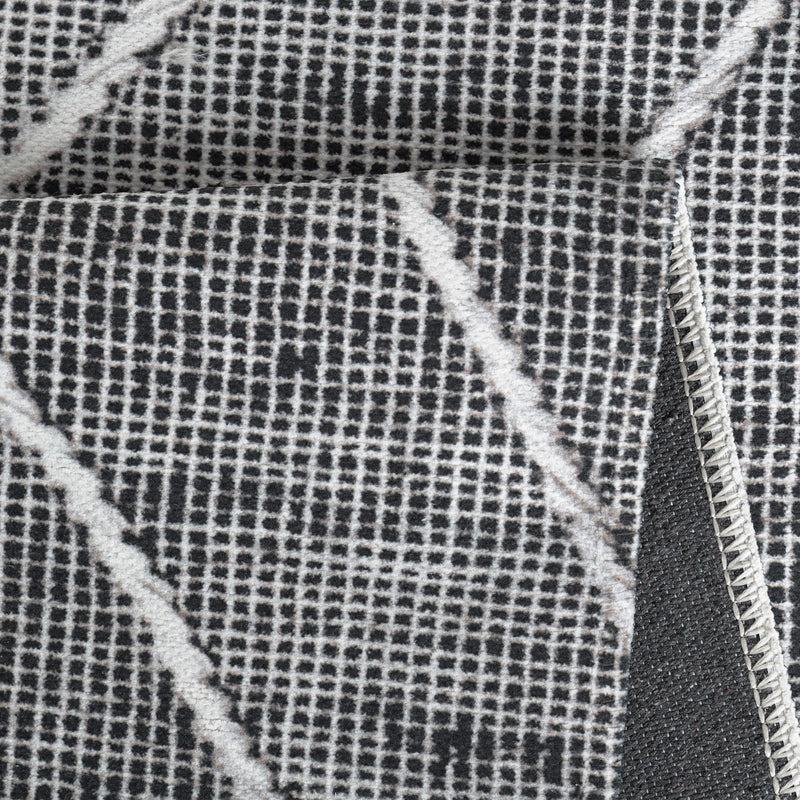 Sehrazat EFE COLLECTION - Modern en antibacterieel tapijt in Scandi-stijl serie Efe 1010 Antraciet
