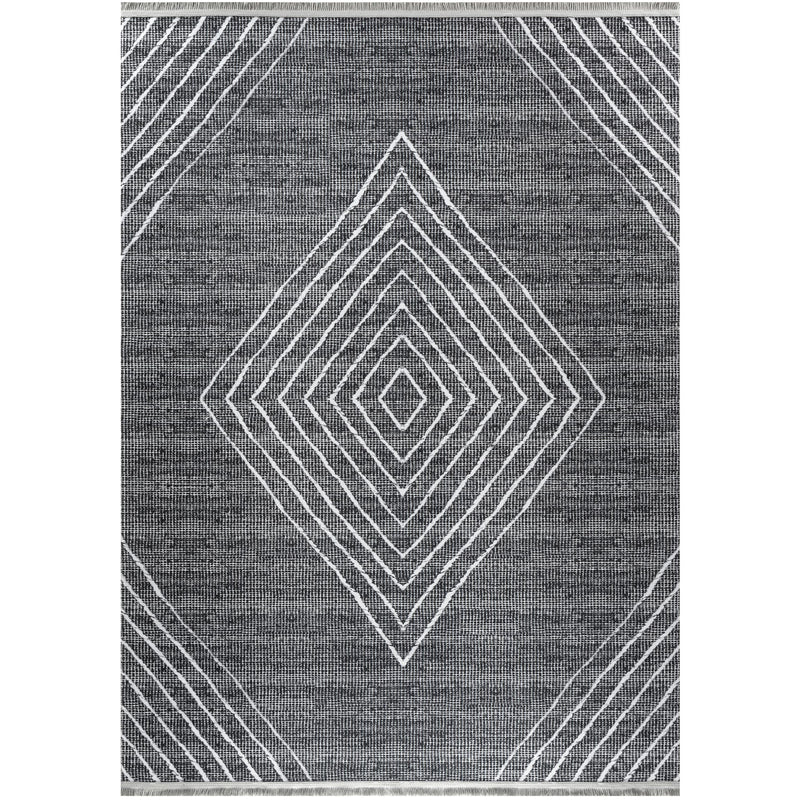 Sehrazat EFE COLLECTION - Modern en antibacterieel tapijt in Scandi-stijl serie Efe 1010 Antraciet