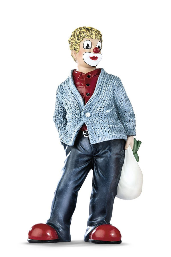 Nachhaltiger Kunstharz Clown Der Ökologische in Blau