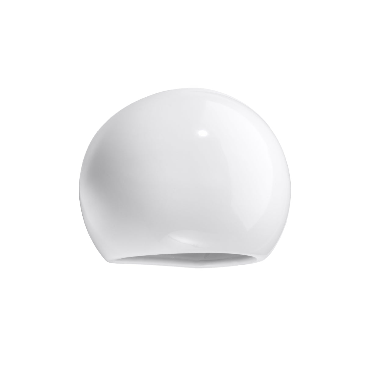 Varnished Wandleuchte GLOBE white gloss