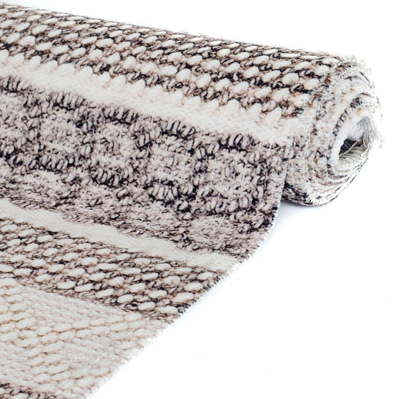Sehrazat EFE COLLECTION - Modern en antibacterieel tapijt in Scandi-stijl serie Efe 1030 Beige