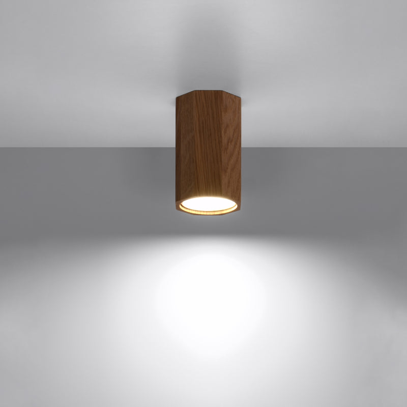 Ceiling light ZEKE 10 oak
