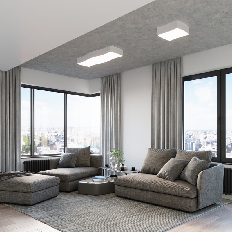 Ceiling light SQUARE 1 white