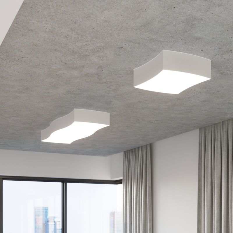 Ceiling light SQUARE 1 white