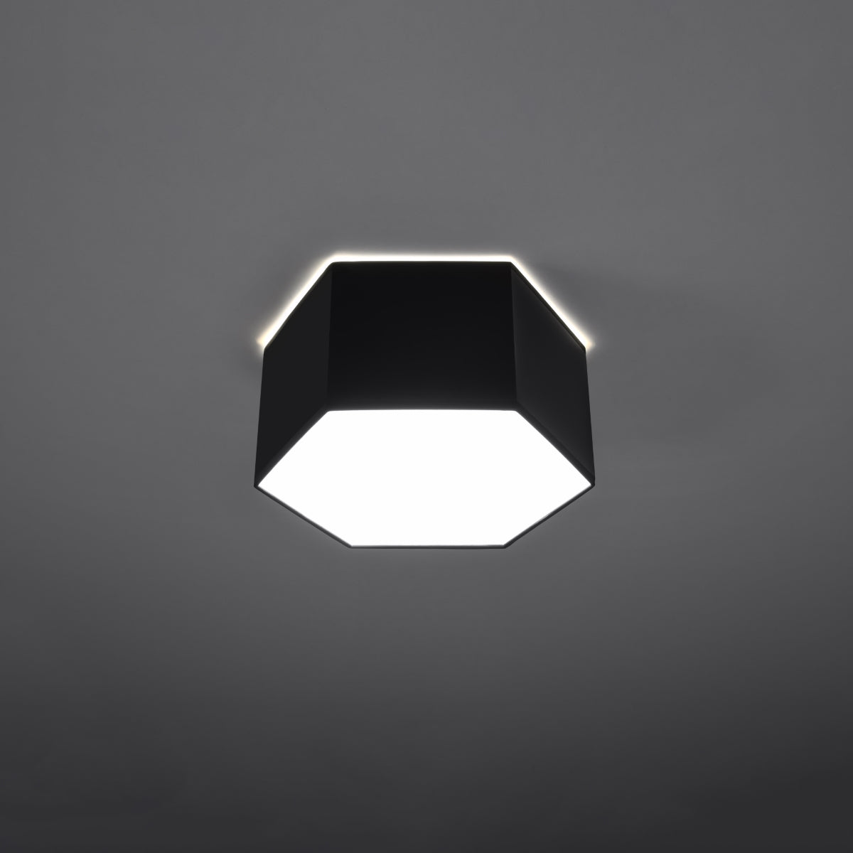 Plafondlamp SUNDE 15 zwart