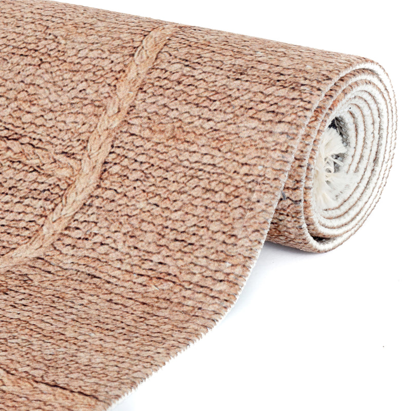 Sehrazat EFE COLLECTION - Modern en antibacterieel tapijt in Scandi-stijl serie Efe 1065 beige