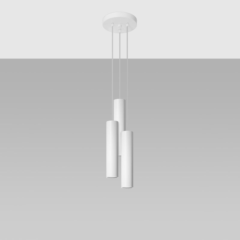 Pendant light LAGOS 3P White – Elegant pendant light for stylish interiors